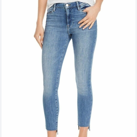 FRAME Denim Le High Skinny Denim Blue Jeans Size 26 LHSKRS801 - Picture 2 of 10